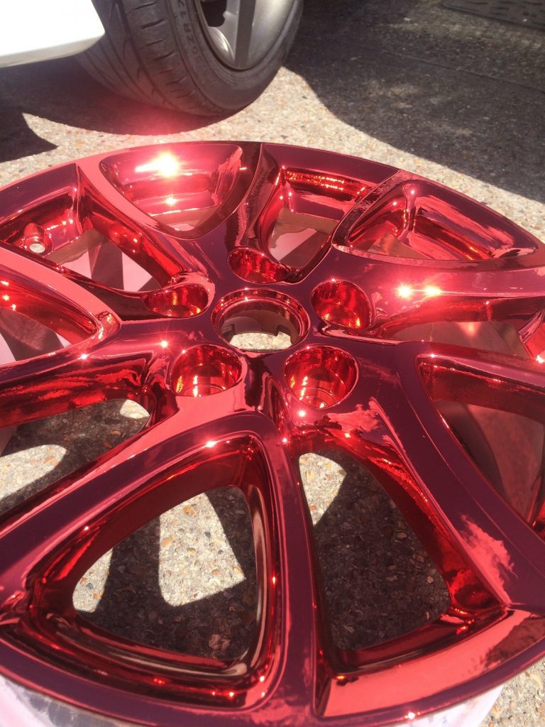 Chrome Spray Chrome wheel refurbishment Chrome Spray